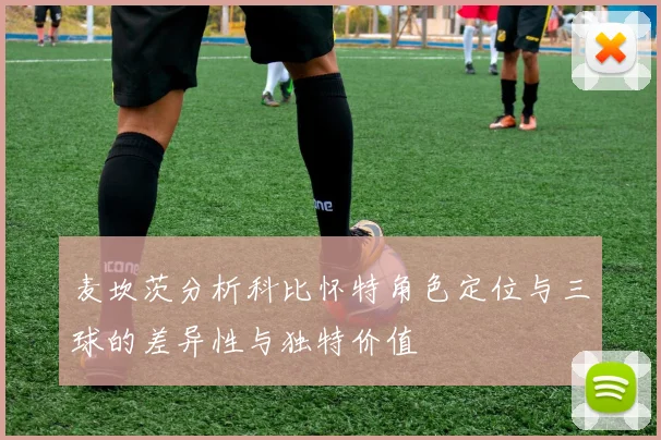 麦坎茨分析科比怀特角色定位与三球的差异性与独特价值